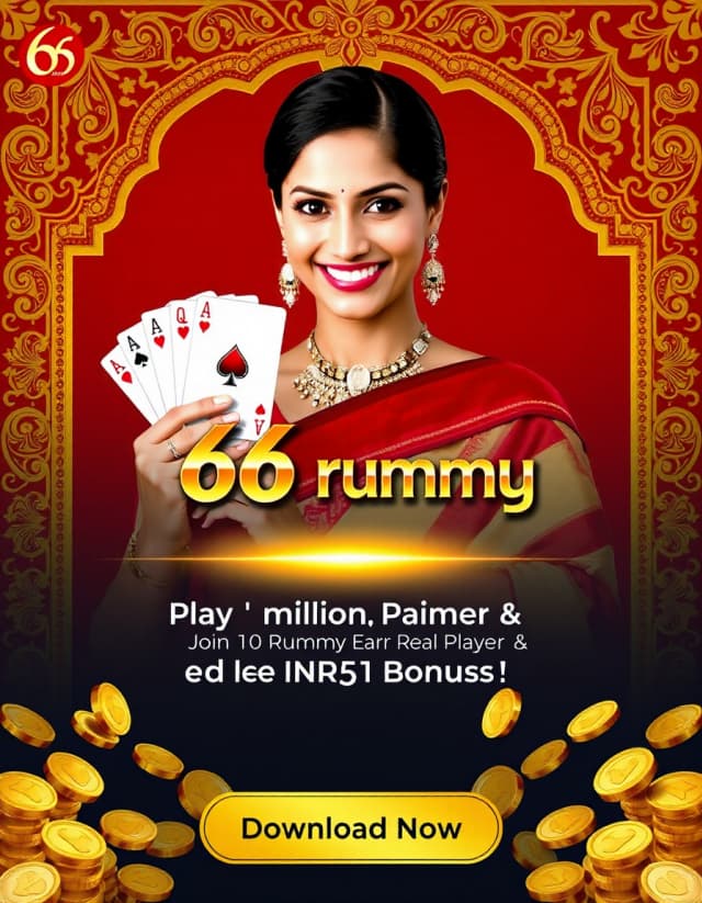 66 Rummy Banner